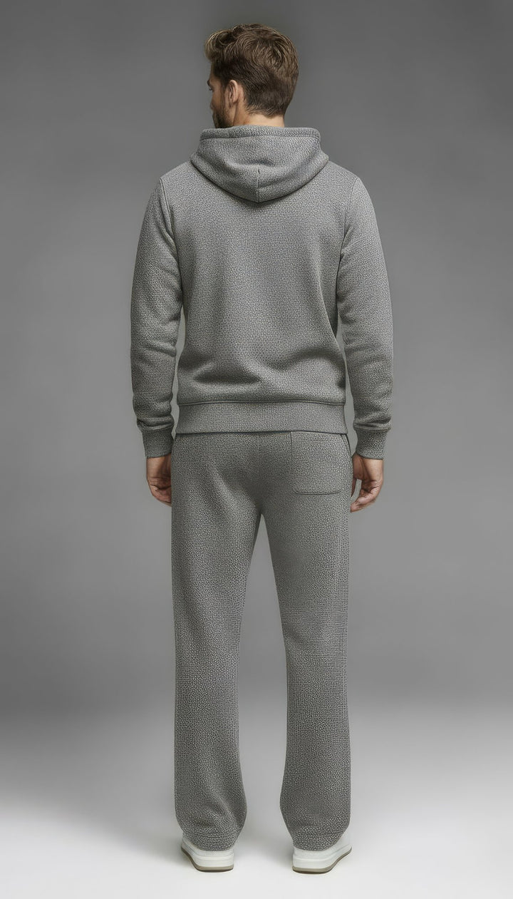 Modern Fold Modern Hoodie and Modern Sweatpant matching set in Dark Heather Gray